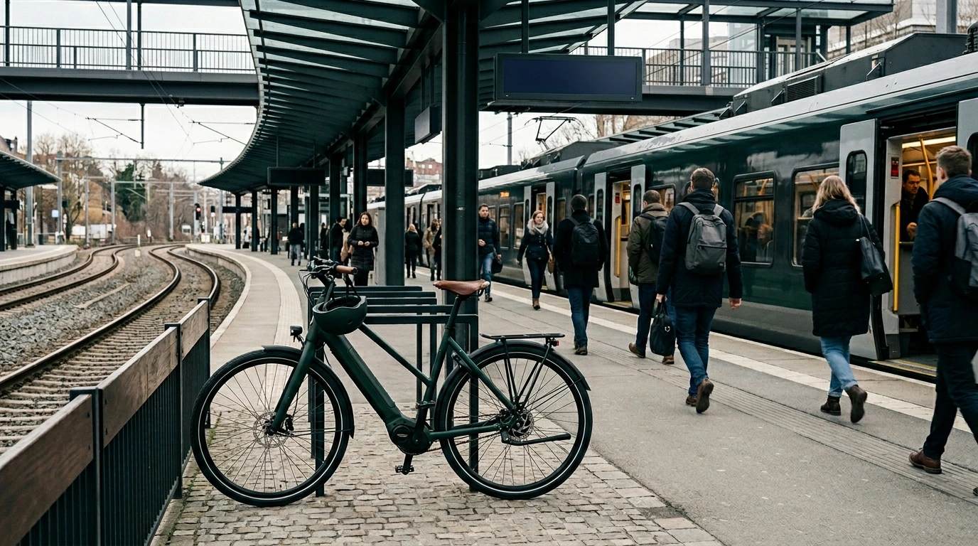 Combiner vélo, train et transports en commun