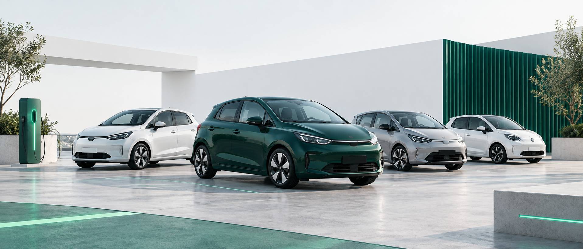 Illustration éditoriale du sujet : Guide : quelles voitures électriques d'occasion dénicher pour moins de 7 000 € ?