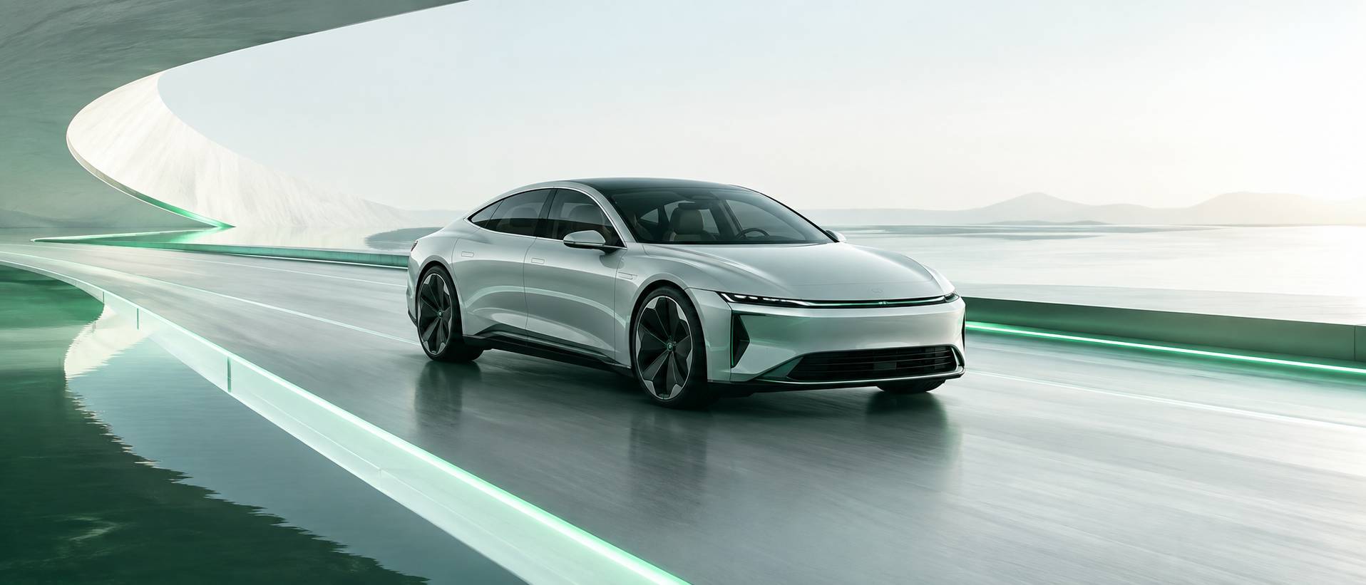 Illustration éditoriale du sujet : Hyundai Ioniq 6 : Découvrez l'innovation électrique au design futuriste