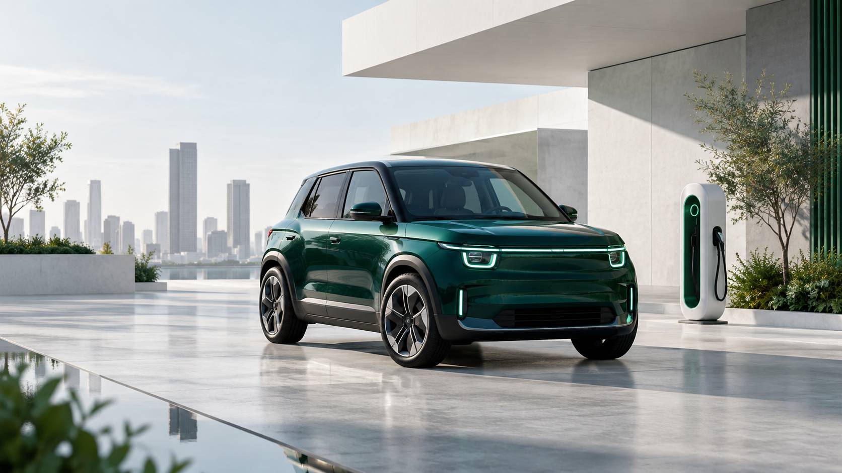 Illustration éditoriale du sujet : Kia e-Soul : L'Évolution Électrique au Cœur de la Mobilité Urbaine