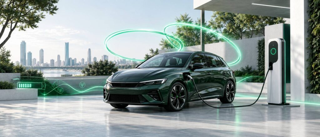 Illustration éditoriale du sujet : Volkswagen Golf GTE : un anniversaire marqué par une autonomie inédite