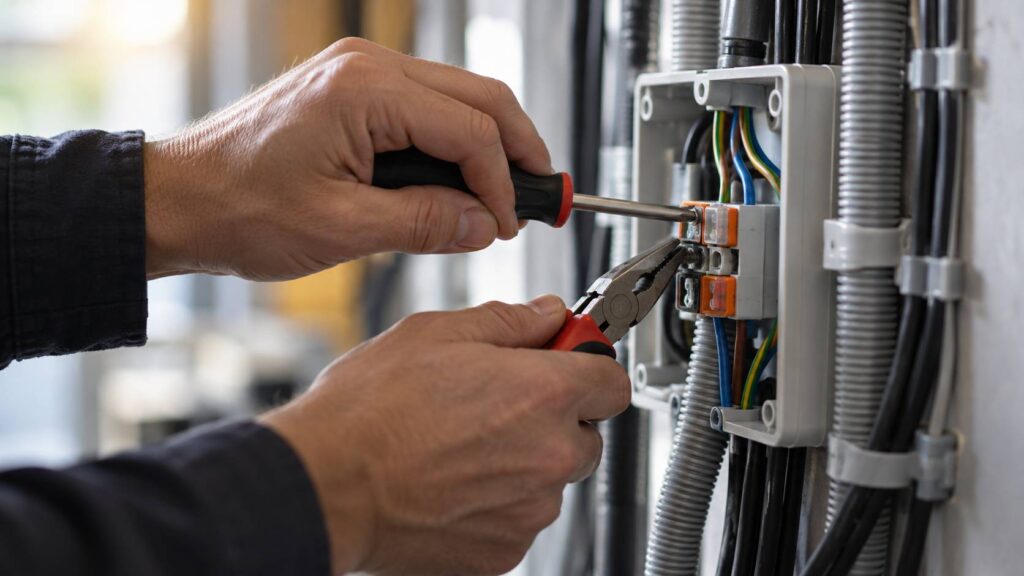 Illustration de détail sur le sujet : Installateur indépendant ou réseau de marque